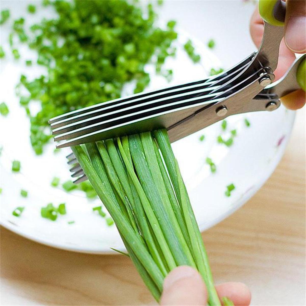 Stainless steel five-layer chopped green onion