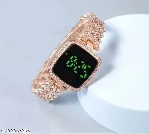 Luxury Watch Full Diamond Touch Screen