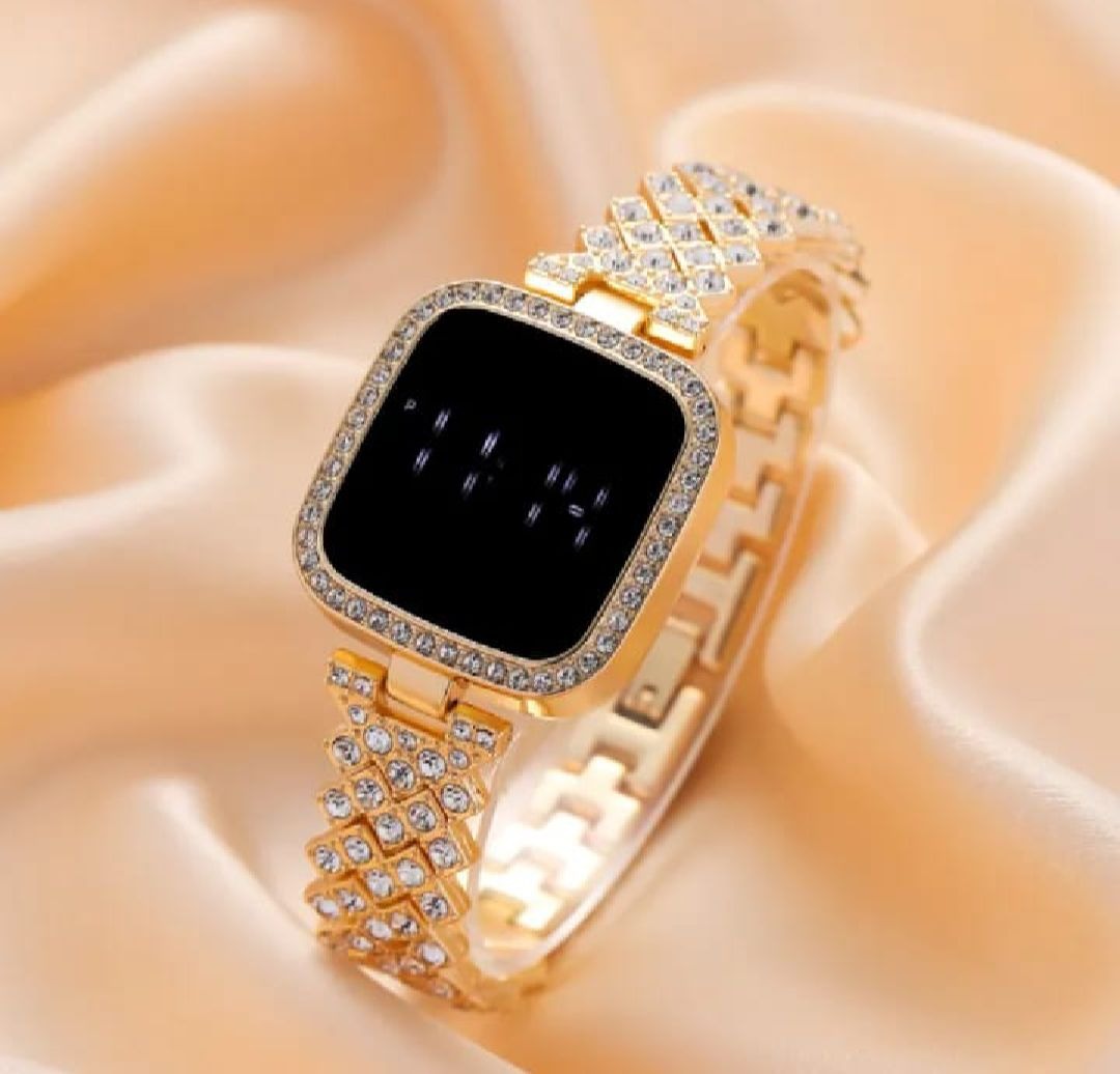 Luxury Watch Full Diamond Touch Screen