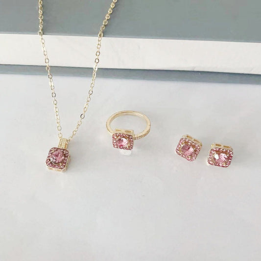 1PC Luxury Cube Jewelry Set
