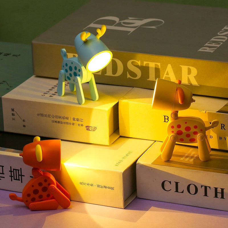Mini Dog/Deer LED Lamp | Cute and Portable