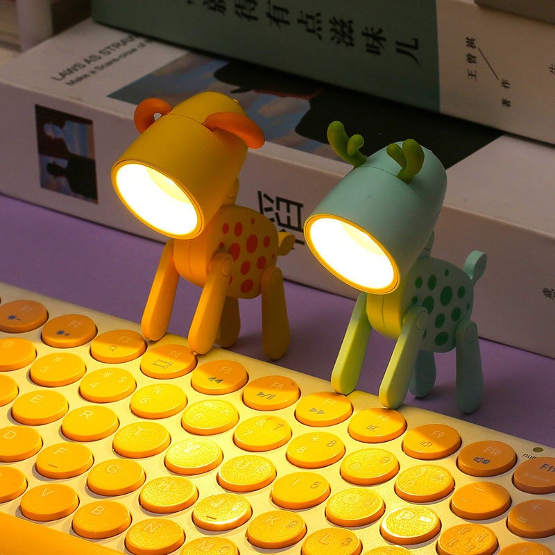 Mini Dog/Deer LED Lamp | Cute and Portable