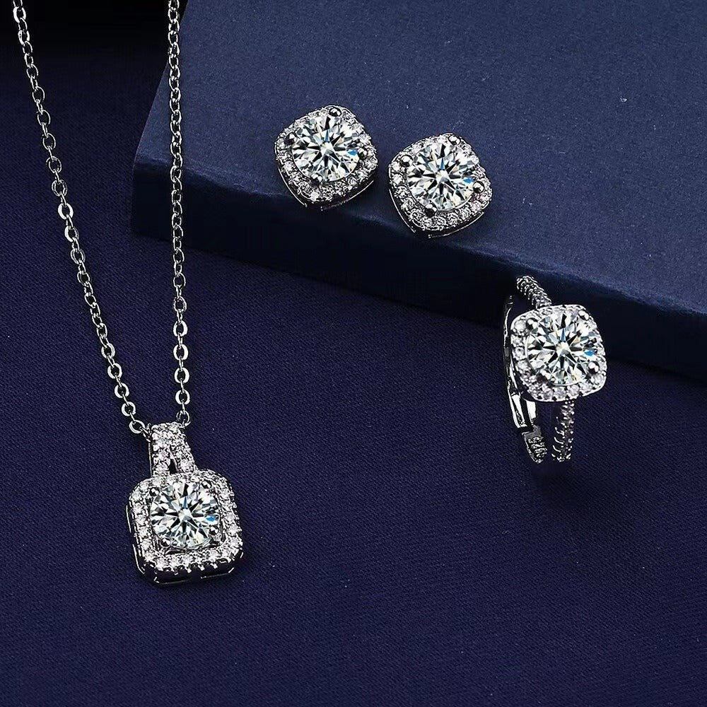 1PC Luxury Cube Jewelry Set