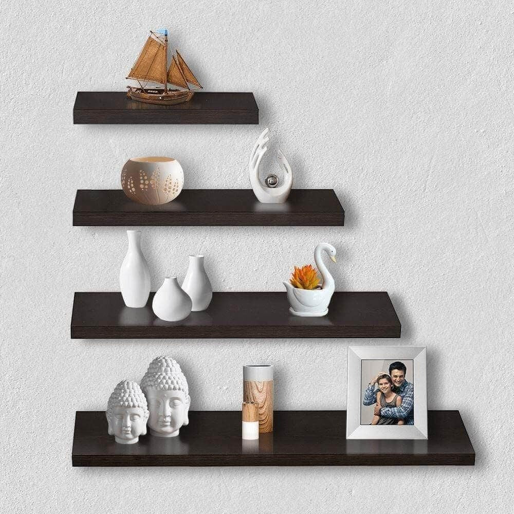 set of 4 Wall mounted folting shelves wall decoration