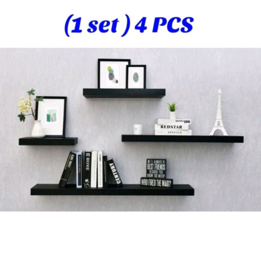 set of 4 Wall mounted folting shelves wall decoration