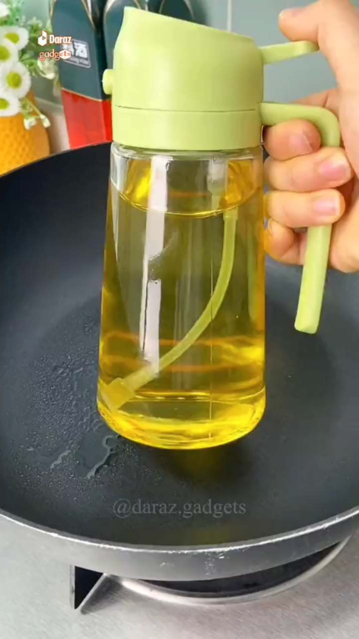 Oil Spray Bottle & Oil Dispenser
