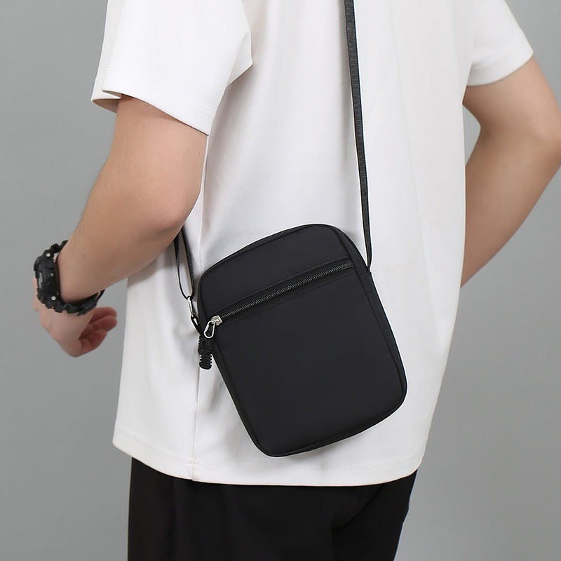 Simple Casual Mini Crossbody Bag Men Nylon