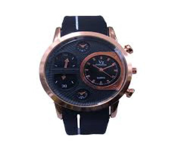 Time Worth Stylish Rubber Strap Watch