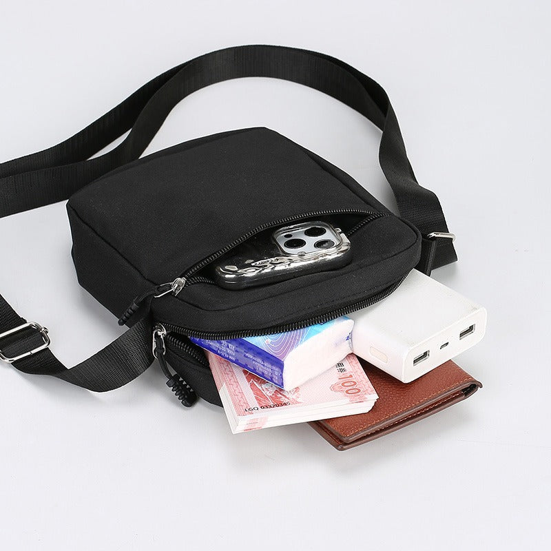 Simple Casual Mini Crossbody Bag Men Nylon