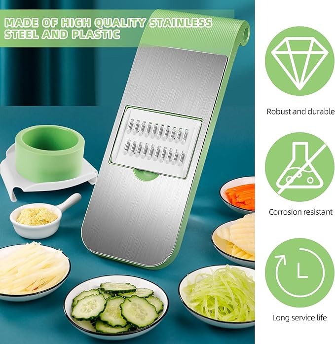 5-in-1 Stainless Steel Vegetable Cutter