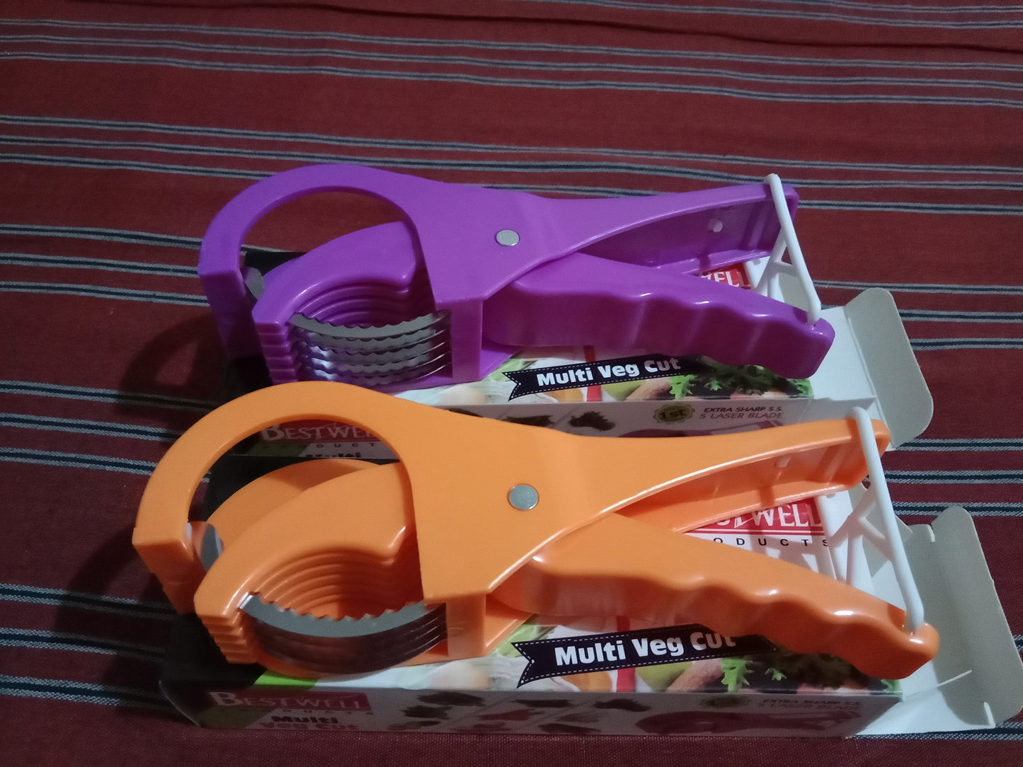 Multi Vegetable Cutter 5 Blade Vegetable & Fruits Cutter